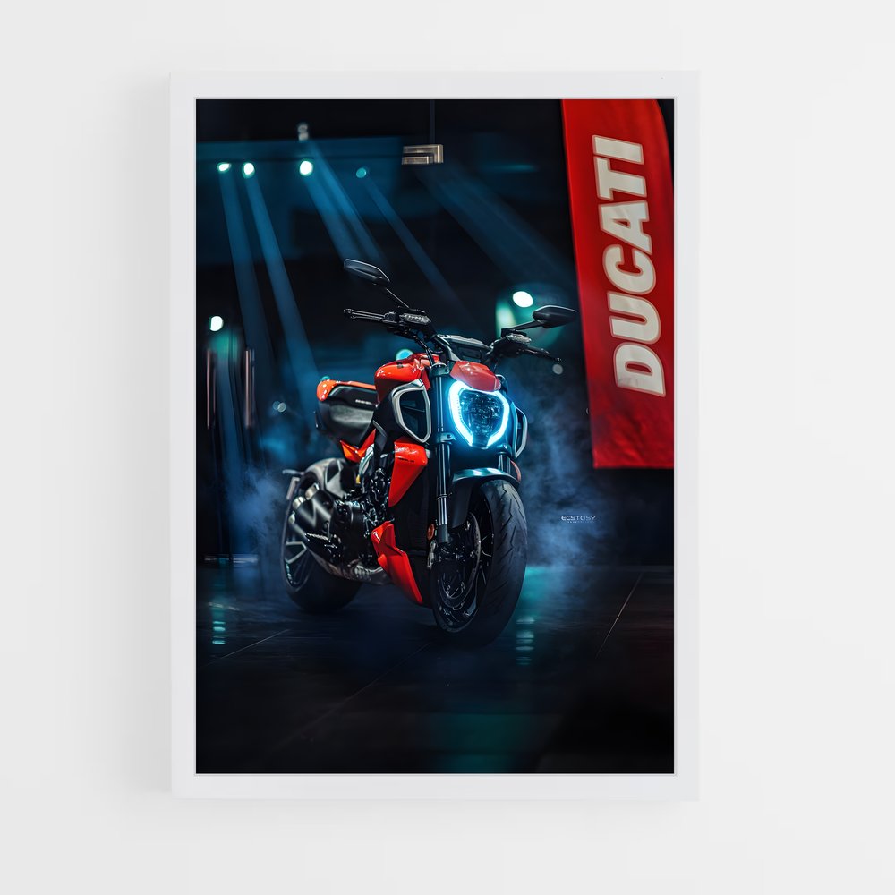 Poster Diavel v magnifique – affiche Ducati (vue 3)